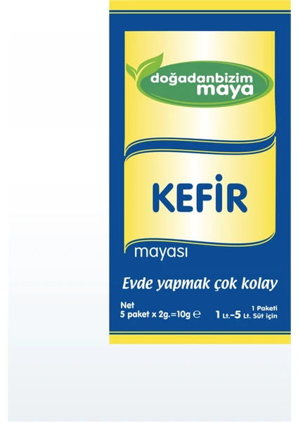 Doğadan Bizim Probiyotik Kefir Mayası 5'li