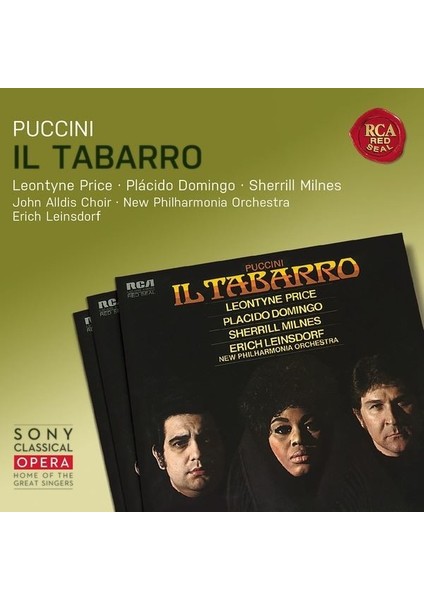 Erich Leinsdorf - Puccini: IL Tabarro CD