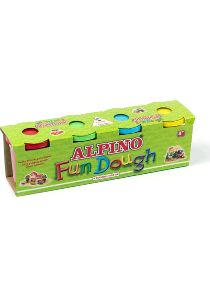 Alpıno 4 Lü Oyun Hamuru 130 Gr-Dp-0302