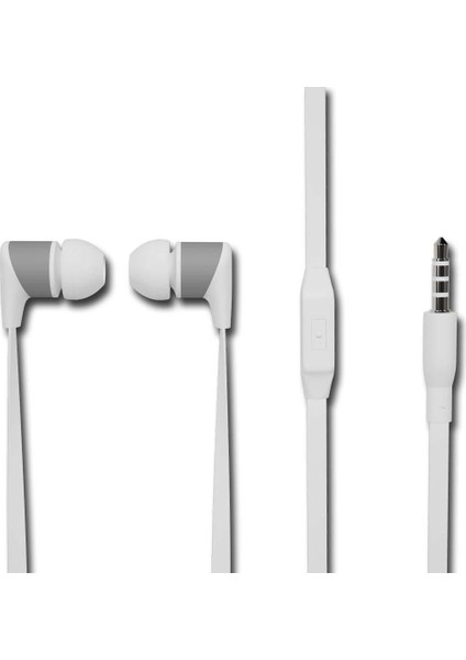 Stereo Mikrofonlu Kulaklık Beyaz (KK003B)