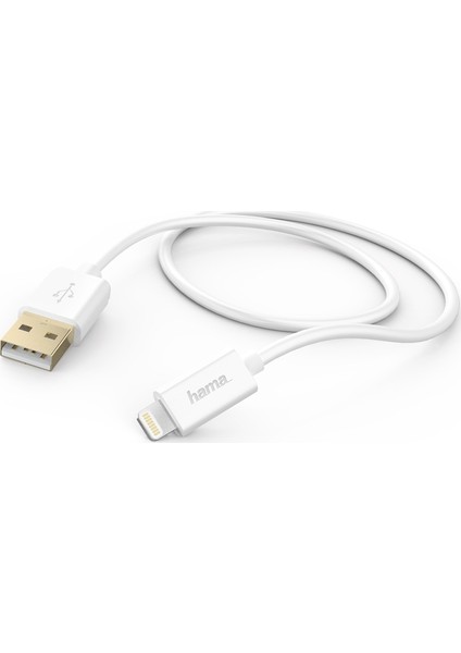 iPhone Uyumlu Beyaz Lightning USB Kablo