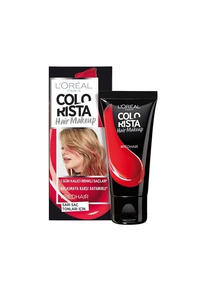 L'Oréal Paris Colorista Hair Makeup Red