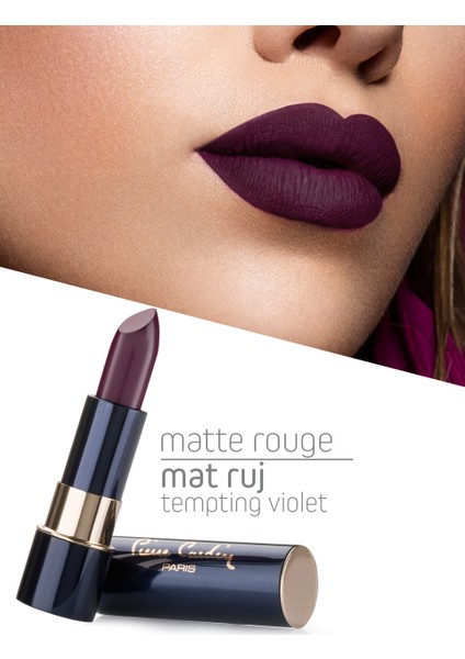 Matte Rouge Mat Ruj - Tempting Violet