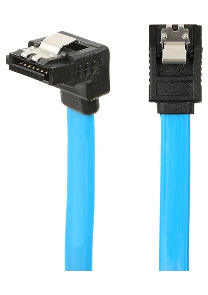 MTCS009 Sata III 6Gbps L Köşeli Kilitli Disk Kablosu