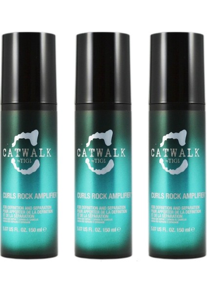 Tigi Catwalk Curls Rock Amplifier 150Ml (3'lü paket)