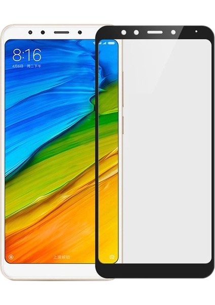 Sonmodashop Xiaomi Redmi 5 Plus Ekran Koruyucu 3D Tam Ekran Koruyucu