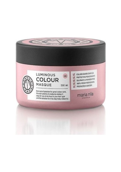 Lumionous Color Boyalı Saç Bakım Maskesi 250 ml