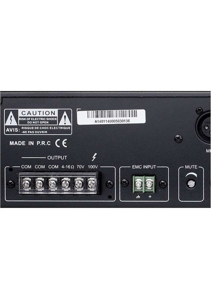 - DPA 200 USB 200 Watt 5 Zone 5 Giriş 100V Anfili Mikser