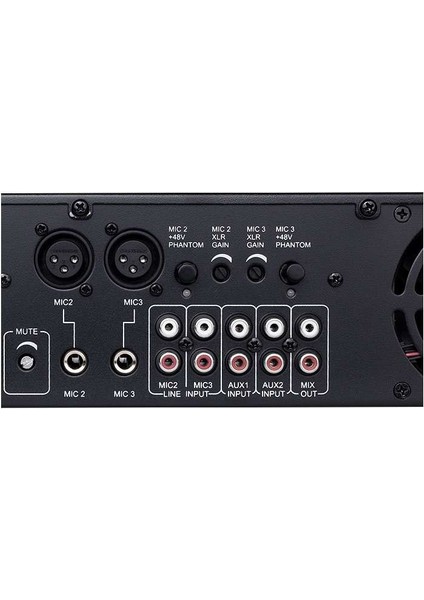 - DPA 200 USB 200 Watt 5 Zone 5 Giriş 100V Anfili Mikser