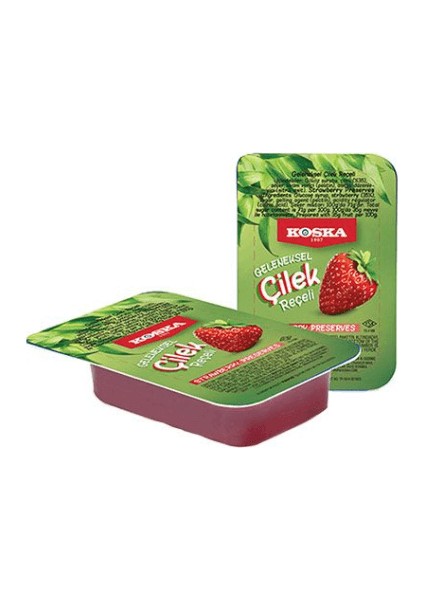 Çilek Piknik Reçeli 20 gr x 100 Adet