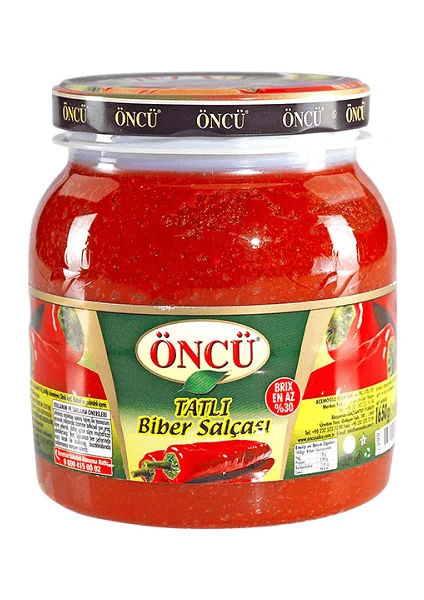 Biber Salçası Tatlı 1650 gr