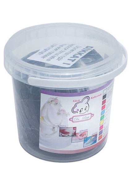 Siyah Şeker Hamuru 1 kg