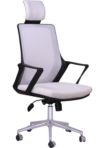 Alfa Beyaz Yönetici Koltuğu - Büronet Ofis