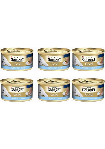 Kıyılmış Ton Balıklı Konserve 85 Gr X 6 Adet