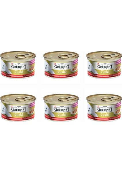 Çifte Lezzet Sıgır Eti Tavuk Kedi Maması 85 Gr X 6 Adet