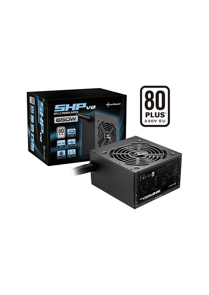 SHP650 V2  650W 80+ 120 mm Fanlı ATX Güç Kaynağı