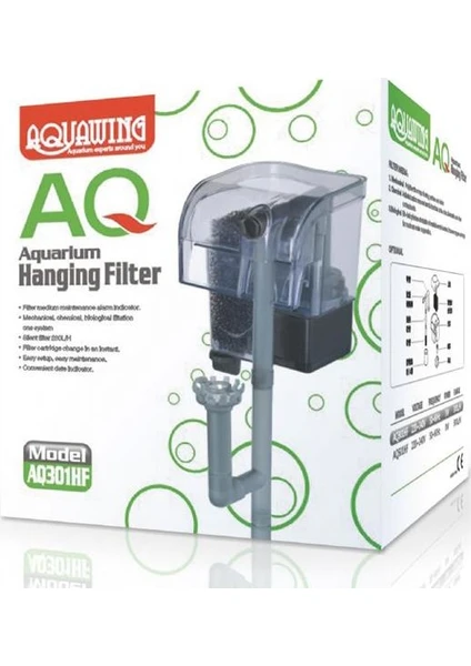 AQ301HF Şelale Filtre 5W 300L/H