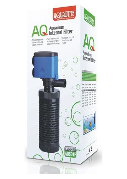 AQ601F İç Filtre 15W 880L/H