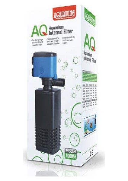 AQ605F İç Filtre 15W 880L/H