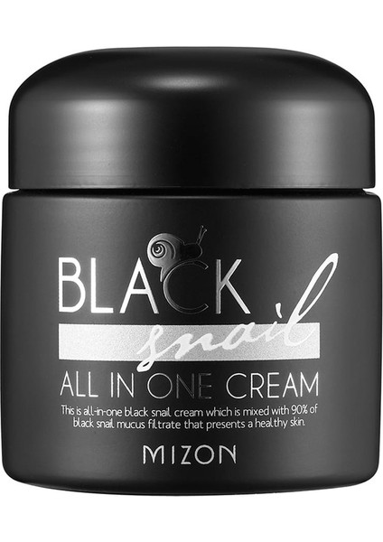Black Snail All In One Cream - Siyah Salyangoz Siyah Bitki Ekstreli Premium Bakım Kremi