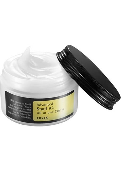 Advanced Snail 92 All In One Cream - Salyangoz Ekstreli Hepsi Bir Arada Krem