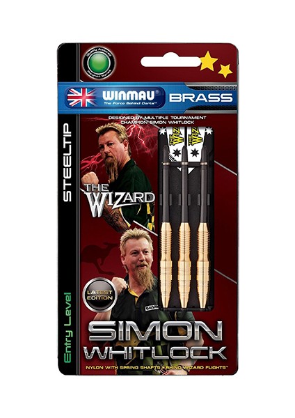 Simon Whitlock Brass Çelik Uçlu Dart Oku Yeni 22 gr