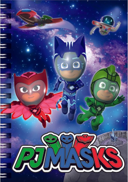 PJ Masks A6 80 Yp.Metalize Bloknot