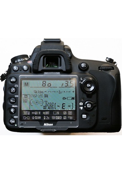 D600, D610 İçin Bm-14 Lcd Ekran Koruyucu