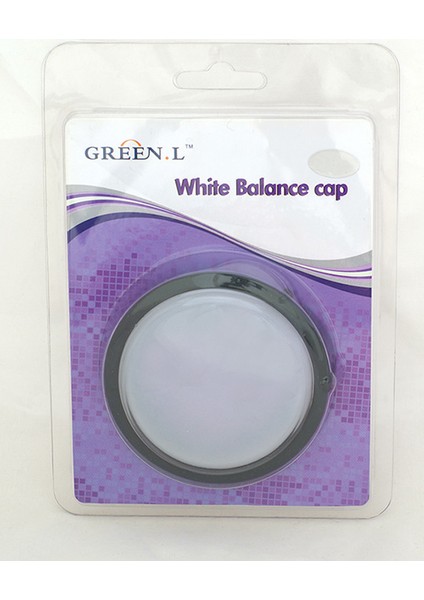 62Mm Beyaz Ayar Kapağı, White Balance Cap