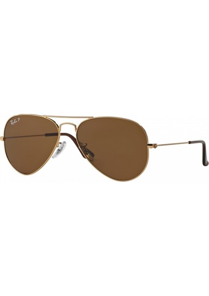 RB 3025 001/57 58 Aviator Unisex Güneş Gözlüğü