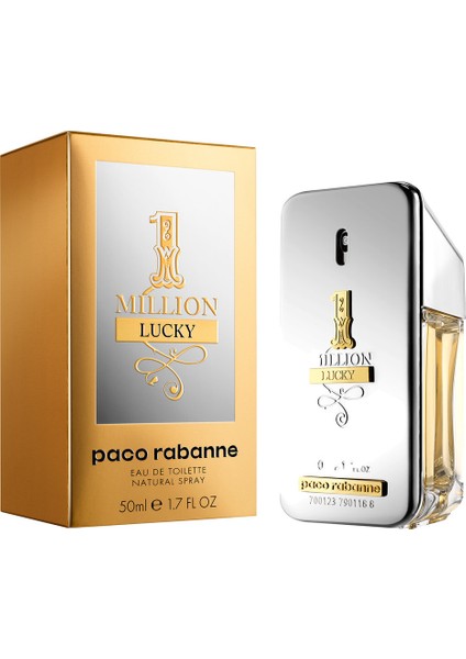 Paco Rabanne One Million Lucky Edt 50 Ml