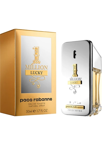 Paco Rabanne One Million Lucky Edt 50 Ml