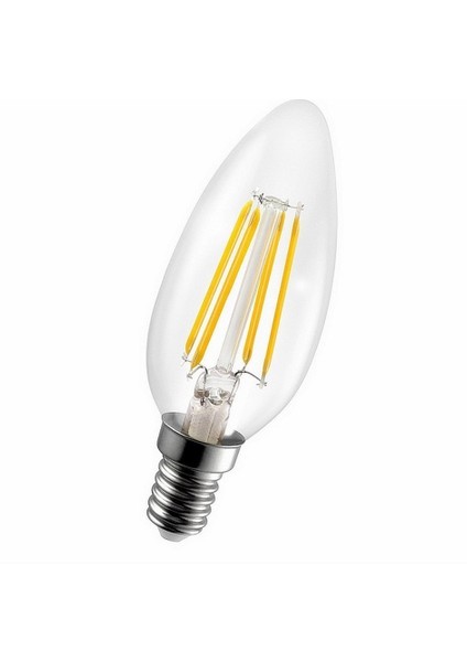 Vintage Candle 4W Led Ampul Mum Ampul