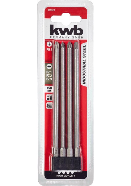 Kwb Bıtset Pz/Ph 150 Mm 4Pcs.