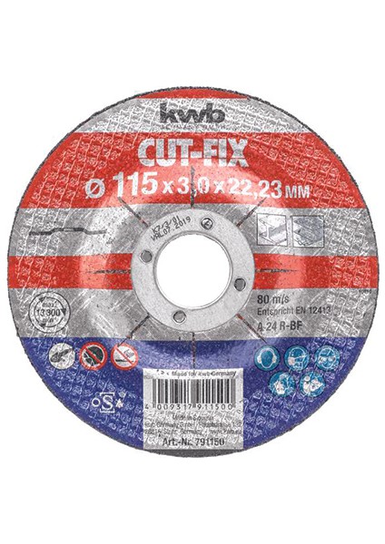 Flex Taşı Metal Kesici 115 X 3 X 22 Mm