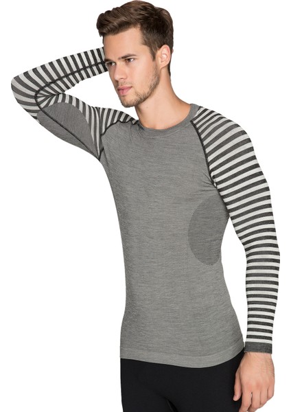 Ultimate Merino Erkek Seamless Termal Sweatshirt