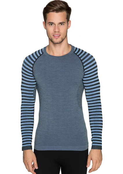 Ultimate Merino Erkek Seamless Termal Sweatshirt