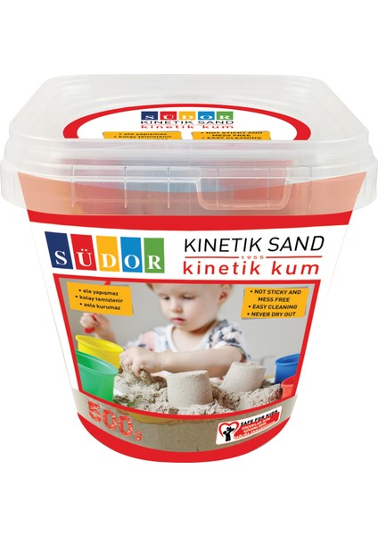 Kinetik Kum Kovalı 500 G Naturel Ks02-1