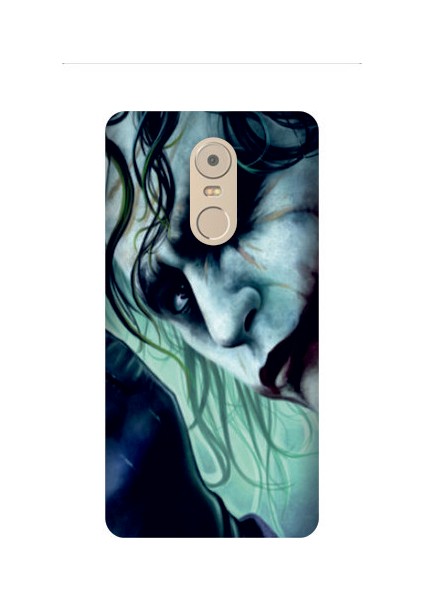 Lenovo K6 Note Joker Baskılı Kapak Kılıf + Ekran Koruyucu Cam