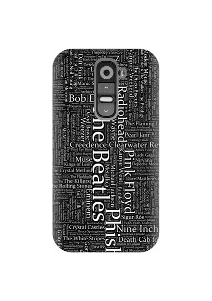 LG G2 Mini Müzik Kapak Kılıf + Ekran Koruyucu Cam