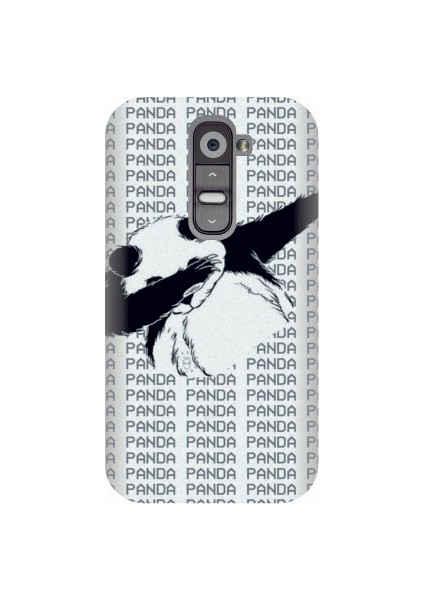 LG G2 Panda Kapak Kılıf + Ekran Koruyucu Cam