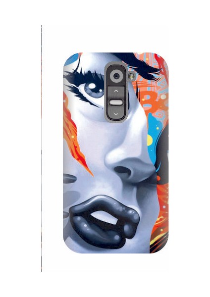 LG G2 Pastel Kapak Kılıf + Ekran Koruyucu Cam