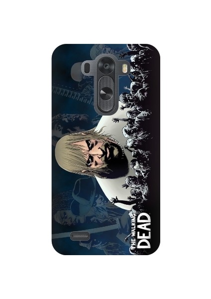 LG G3 Mini Kabartmalı Walking Dead Temalı Kapak Kılıf