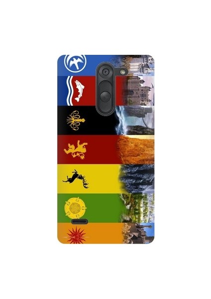 LG G3 Stylus Game Of Thrones Baskılı Kılıf + Ekran Koruyucu Cam