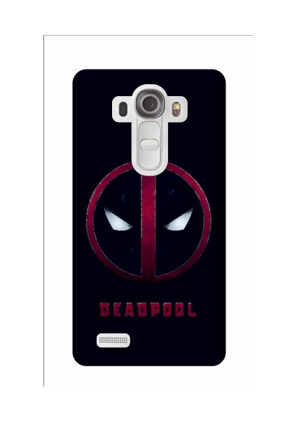LG G4 Stylus Dead Pool Kapak Kılıf + Ekran Koruyucu Cam