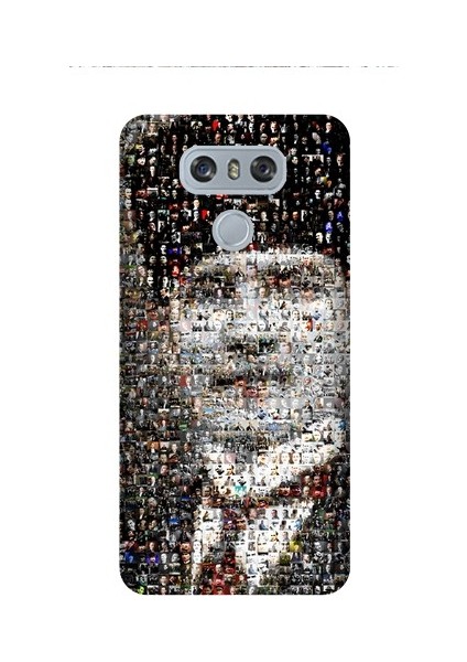 LG G6 Ultra Atatürk Baskılı Kapak Kılıf + Ekran Koruyucu Cam