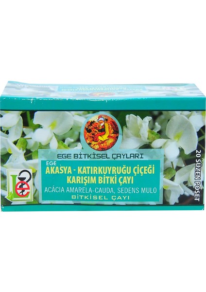 Akasya Katırkuyruğu Çiçeği Karışım Bitki Çayı 20 Süzen Poşet