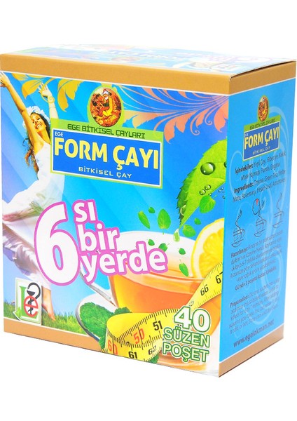 Altısı Bir Yerde Form Çayı 40 Süzen Poşet