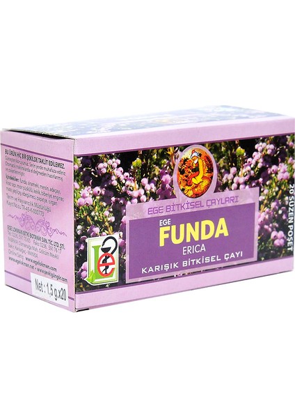 Funda Otu Bitki Çayı 20 Süzen Poşet