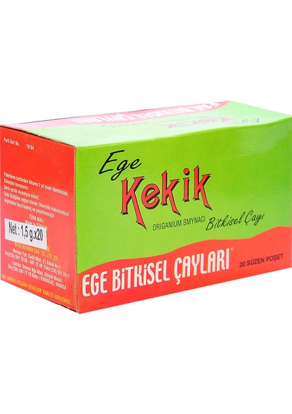 Kekik Otu Bitki Çayı 20 Süzen Poşet